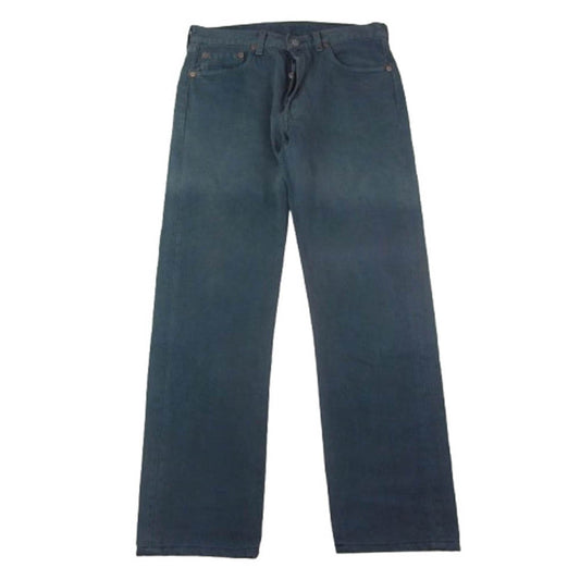 Levi's リーバイス 501 USA製 90s スモールe デニム パンツ ネイビー系 W32L32【中古】