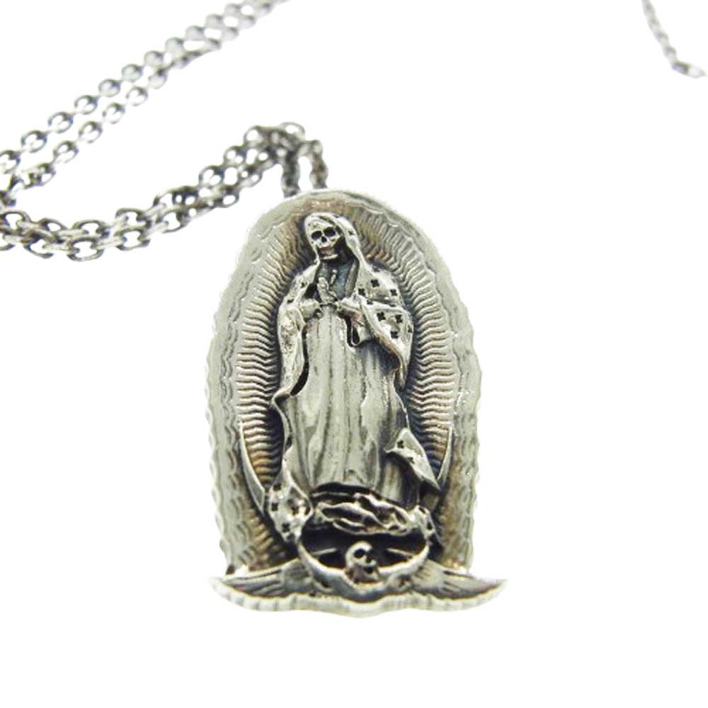 アナザーヘブン Maria Necklace スカル マリア ネックレス シルバー系【中古】