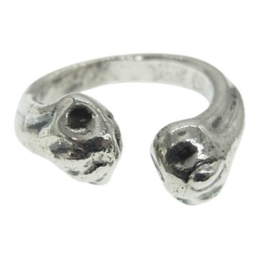 アナザーヘブン ボーン リング シルバー系【中古】