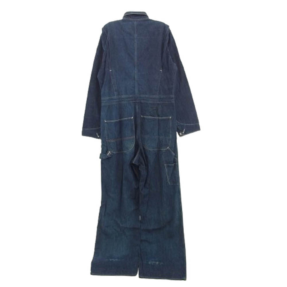 アナクロノーム デニム オールインワン ツナギ インディゴブルー系 02【中古】