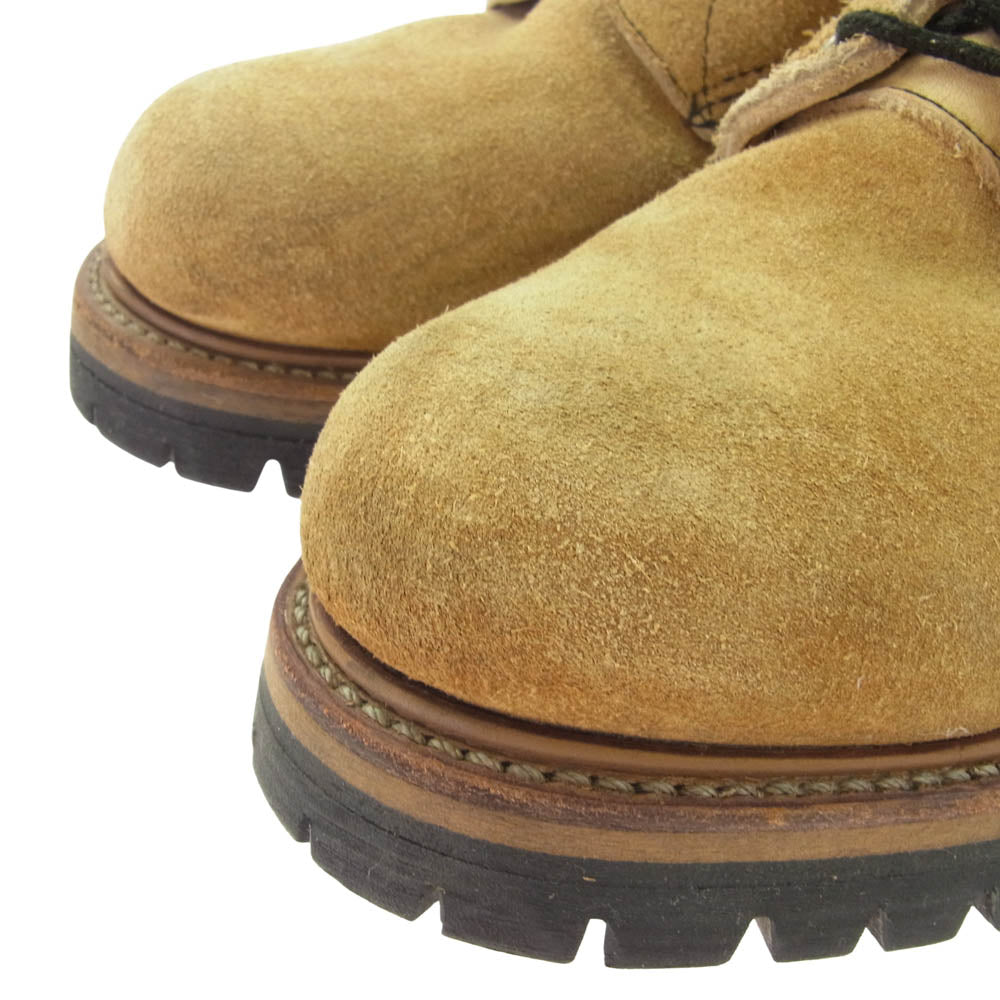 RED WING レッドウィング 8211 PT91 LOGGER  刺繍タグ スエード ロガー ブーツ ブラウン系 8【中古】