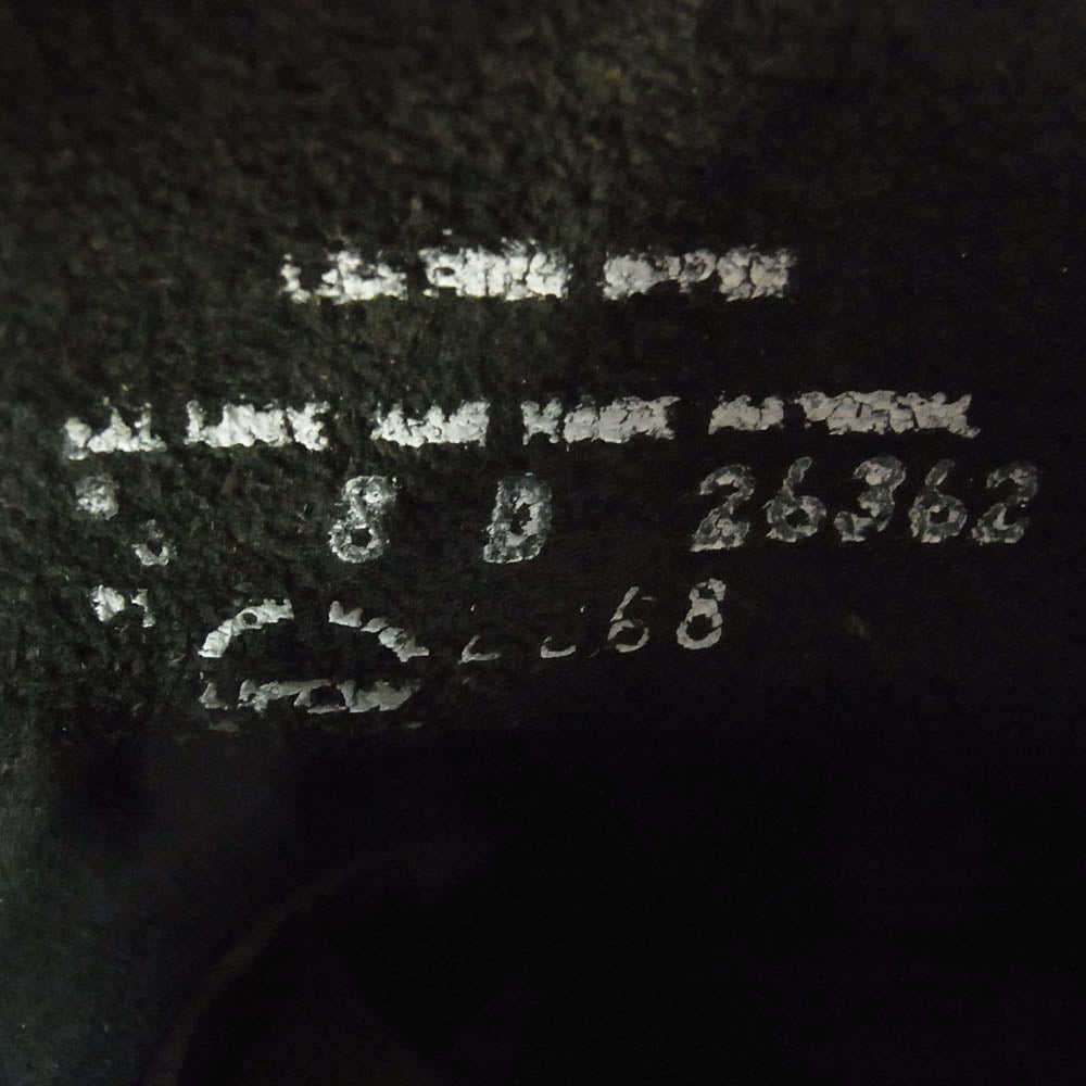 RED WING レッドウィング 2268 PT99 茶芯 刺繍タグ ENGINEER BOOTS エンジニア ブーツ ブラック系 8【中古】