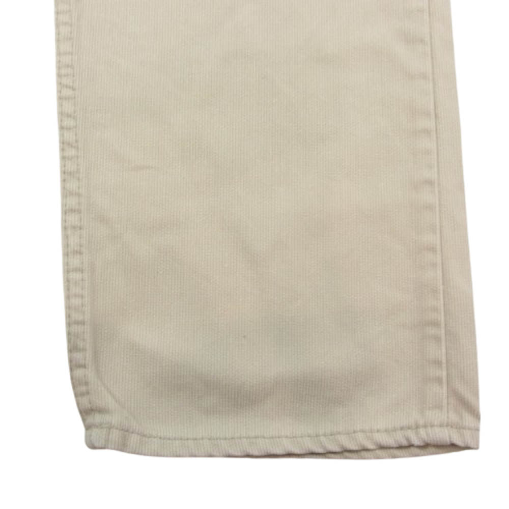 Levi's リーバイス Vintage 60s BIGE ボタン裏6刻印 42 TALAON 911B ピケパンツ オフホワイト系【中古】