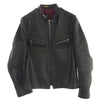 schott ショット USA製 641XX シングル ライダース ジャケット ブラック系【中古】