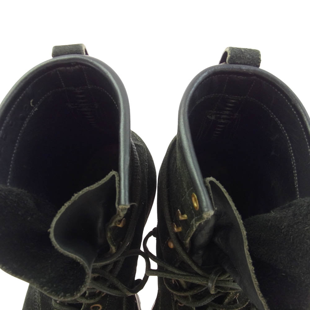WHITE'S BOOTS ホワイツブーツ SMOKE JUMPER スモーク ジャンパー スエード レザー ブーツ ブラック ブラック系 8.5【中古】