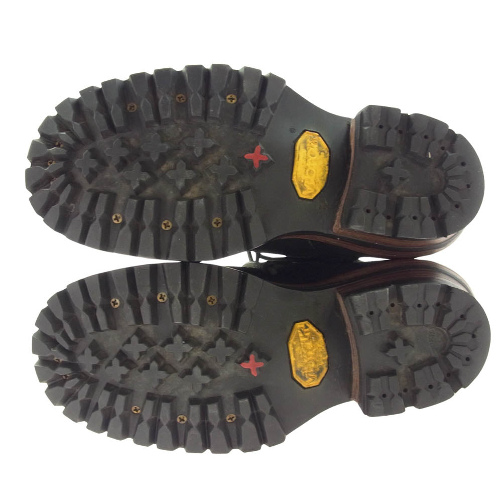 WHITE'S BOOTS ホワイツブーツ SMOKE JUMPER スモーク ジャンパー スエード レザー ブーツ ブラック ブラック系 8.5【中古】