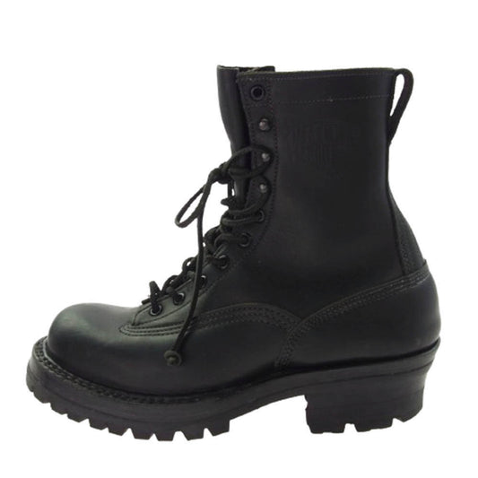 WHITE'S BOOTS ホワイツブーツ SMOKE JUMPER スモーク ジャンパー レザー ブーツ ブラック ブラック系 8.5【中古】