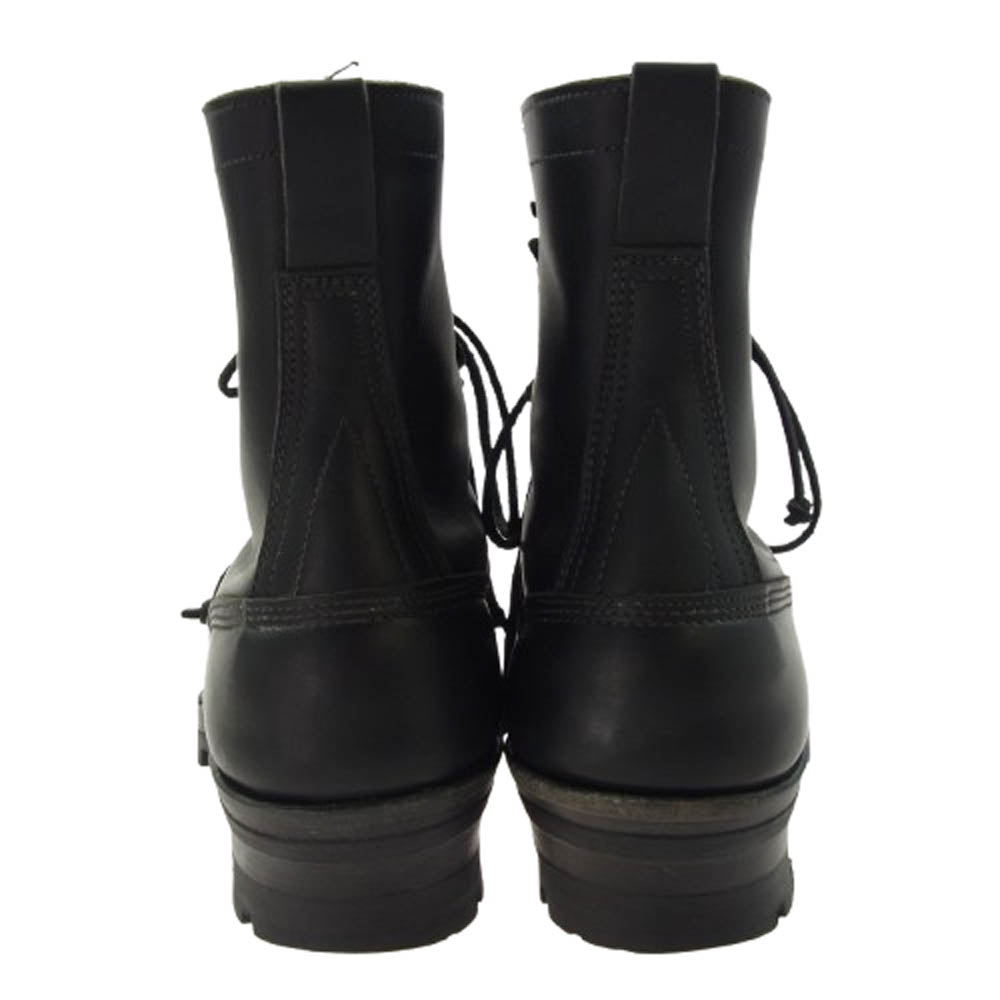 WHITE'S BOOTS ホワイツブーツ SMOKE JUMPER スモーク ジャンパー レザー ブーツ ブラック ブラック系 8.5【中古】