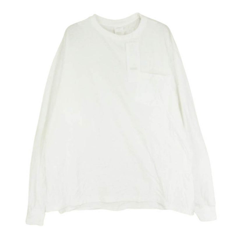 COMOLI コモリ 25SS B01-05019 サープラス ポケット付き 長袖 シャツ ホワイト系 4【中古】