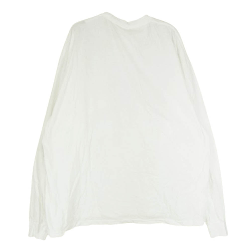 COMOLI コモリ 25SS B01-05019 サープラス ポケット付き 長袖 シャツ ホワイト系 4【中古】