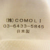 COMOLI コモリ 25SS B01-05019 サープラス ポケット付き 長袖 シャツ ホワイト系 4【中古】