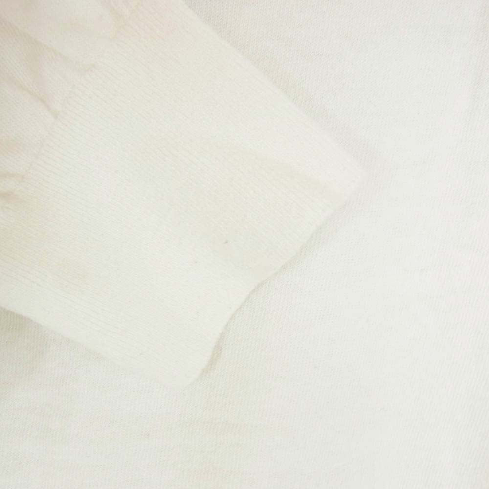 COMOLI コモリ 24SS Z01-06011 コットン クルーネック ニット ホワイト系 F【中古】