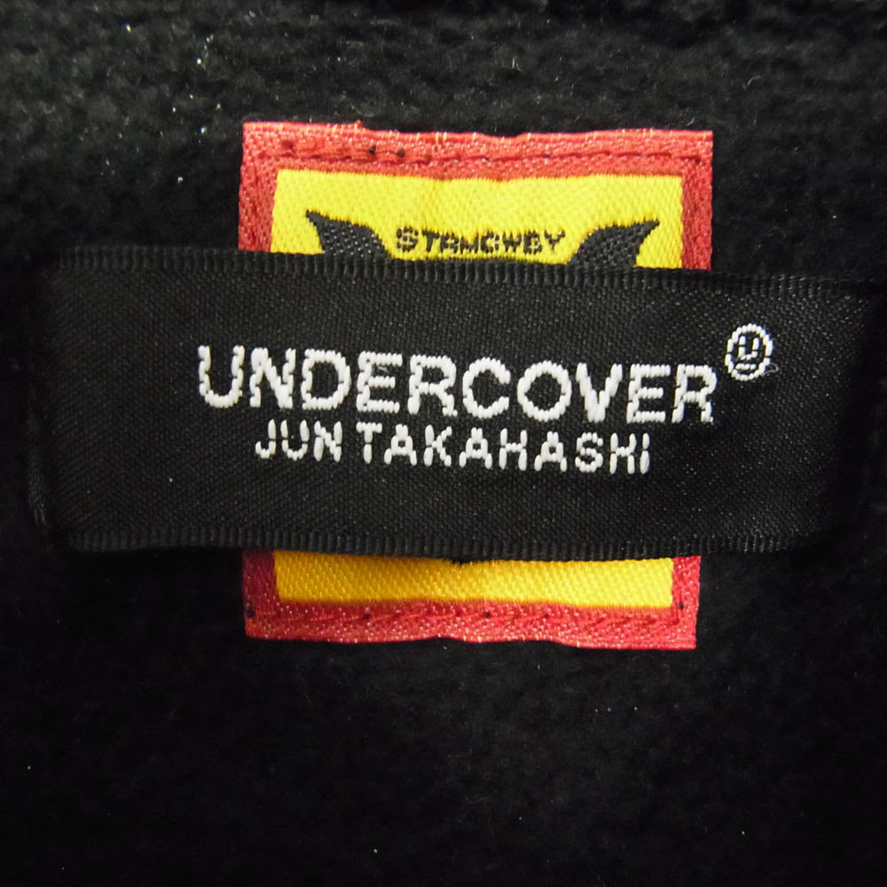 UNDERCOVER アンダーカバー UC1B9805 × HUMAN MADE ヒューマンメイド HOODIE LO2 VERDY LOGO ラストオージー 2 ロゴ スウェット パーカー ブラック系 L【中古】