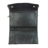 CHROME HEARTS クロムハーツ（原本有） WAVE WALLET ウェーブ ウォレット クロスボタン ブラック系【中古】