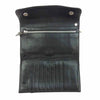 CHROME HEARTS クロムハーツ（原本有） WAVE WALLET ウェーブ ウォレット クロスボタン ブラック系【中古】