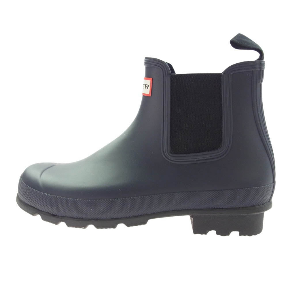 HUNTER ハンター MFS9021RBS M ORG CHELSEA DARK SOLE RMA チェルシーブーツ レインシューズ ブラック系 UK8【中古】