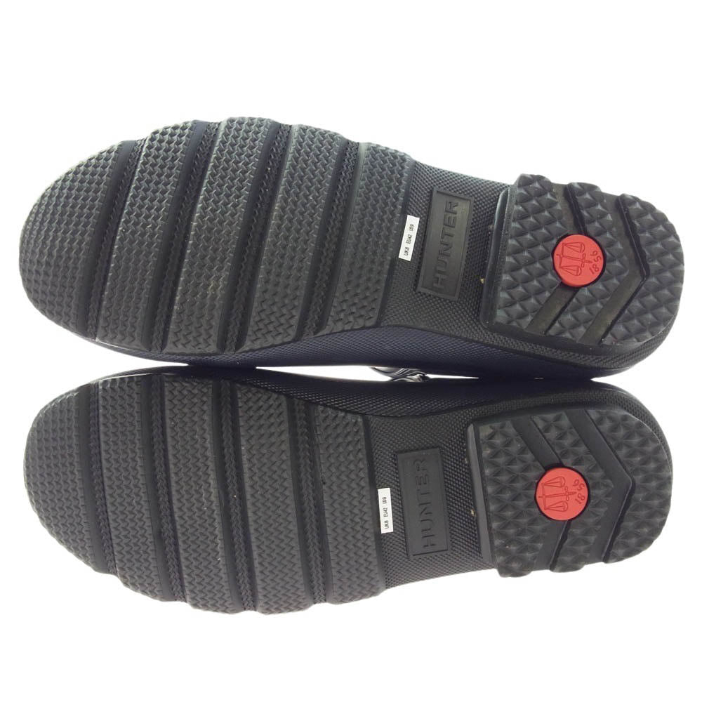 HUNTER ハンター MFS9021RBS M ORG CHELSEA DARK SOLE RMA チェルシーブーツ レインシューズ ブラック系 UK8【中古】
