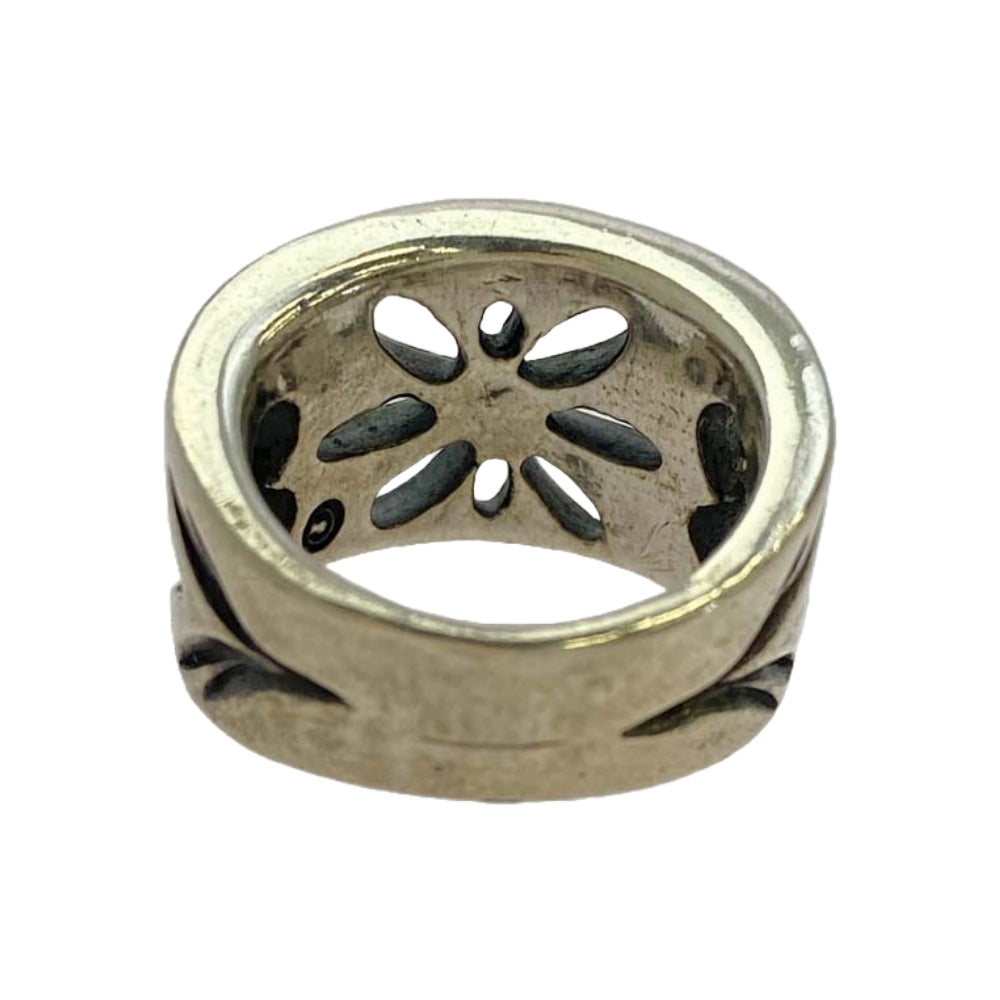 BILL WALL LEATHER ビルウォールレザー Compass Rose コンパス ローズ リング シルバー系 7号【中古】