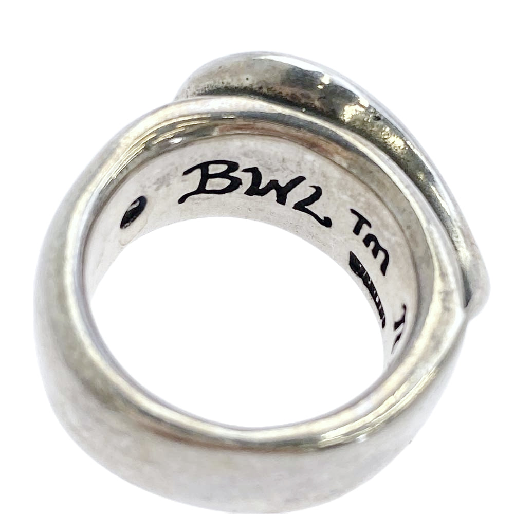BILL WALL LEATHER ビルウォールレザー NAC Wave ウェーブ リング シルバー系 12号【中古】