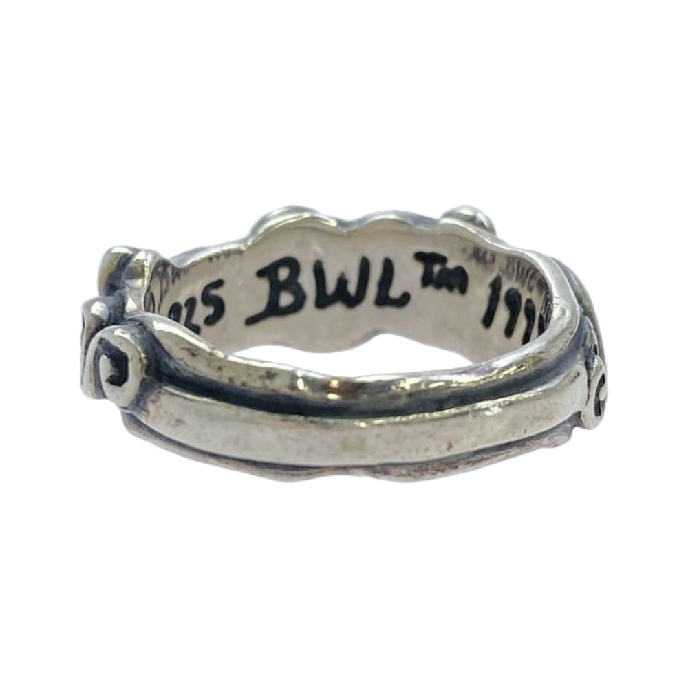 BILL WALL LEATHER ビルウォールレザー Wave ウェーブ リング シルバー系 16.5号【中古】