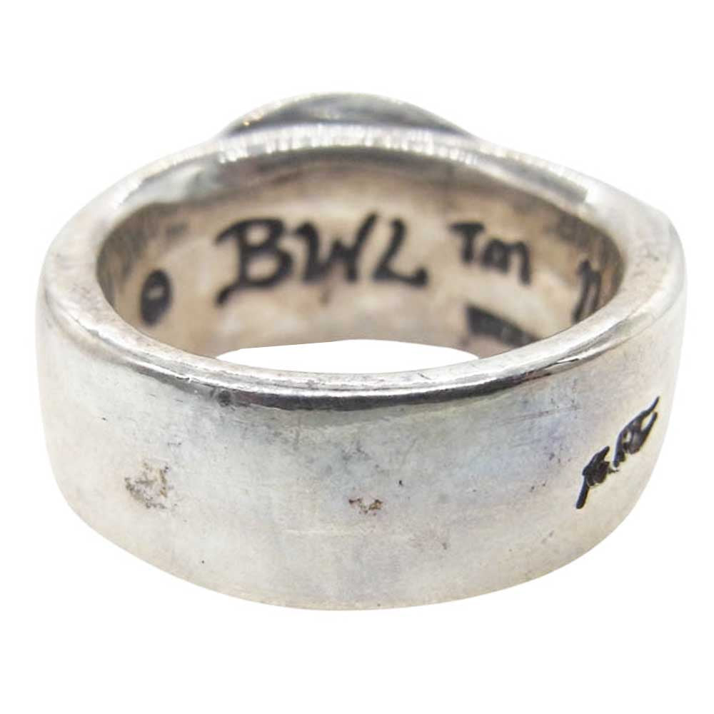 BILL WALL LEATHER ビルウォールレザー NAC Scrall ウェーブ リング シルバー系 17号【中古】