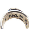 BILL WALL LEATHER ビルウォールレザー NAC Scrall ウェーブ リング シルバー系 17号【中古】