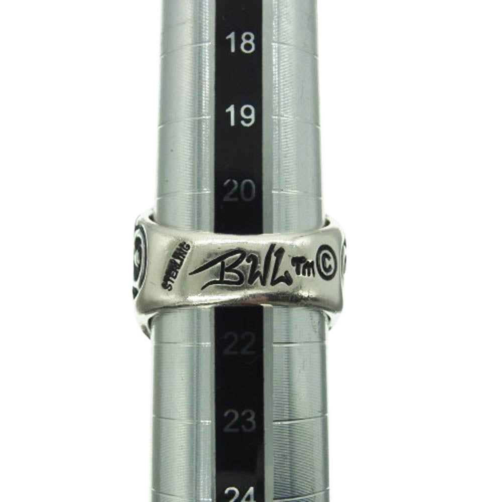 BILL WALL LEATHER ビルウォールレザー BEAMS ビームス Star Ring Large スター リング シルバー系 US10【中古】