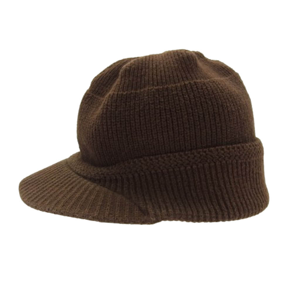 TENDERLOIN テンダーロイン T-JEEP CAP ニット ジープキャップ ブラウン系【中古】