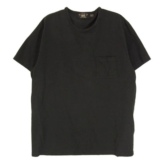RRL ダブルアールエル ポケット Tシャツ 半袖 ブラック系 L【中古】