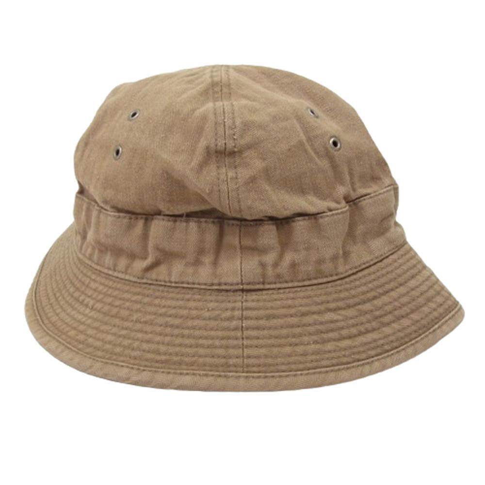TENDERLOIN テンダーロイン T-JUNGLE HAT ジャングル バケットハット ヘリンボーン ブラウン系 L【中古】