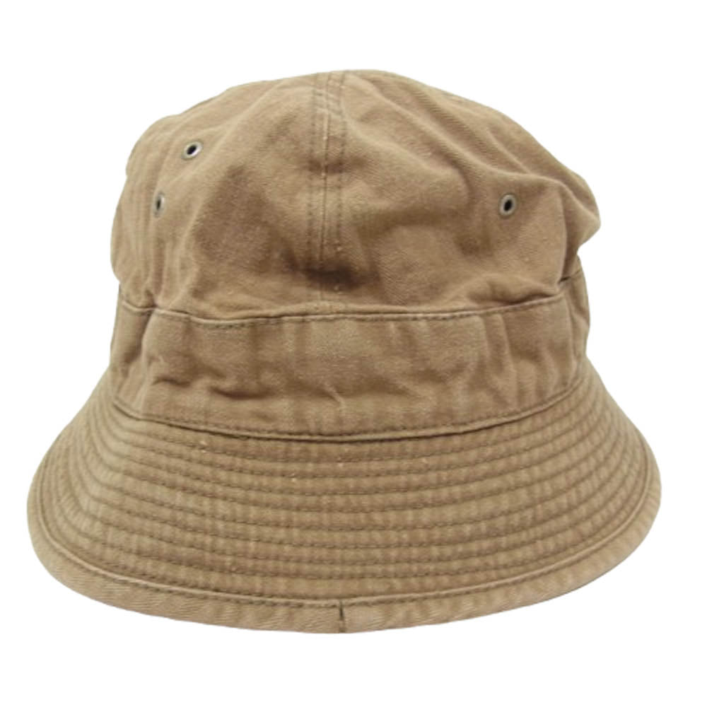 TENDERLOIN テンダーロイン T-JUNGLE HAT ジャングル バケットハット ヘリンボーン ブラウン系 L【中古】