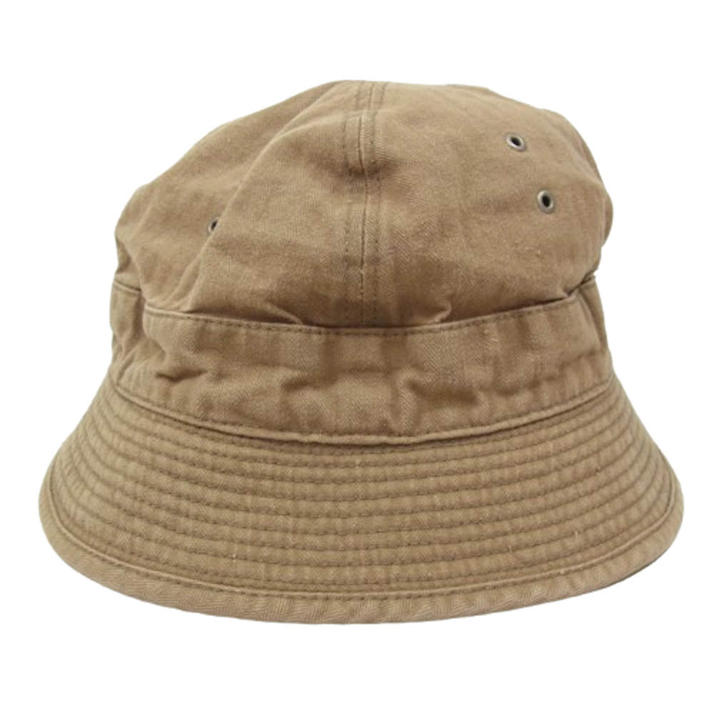 TENDERLOIN テンダーロイン T-JUNGLE HAT ジャングル バケットハット ヘリンボーン ブラウン系 L【中古】