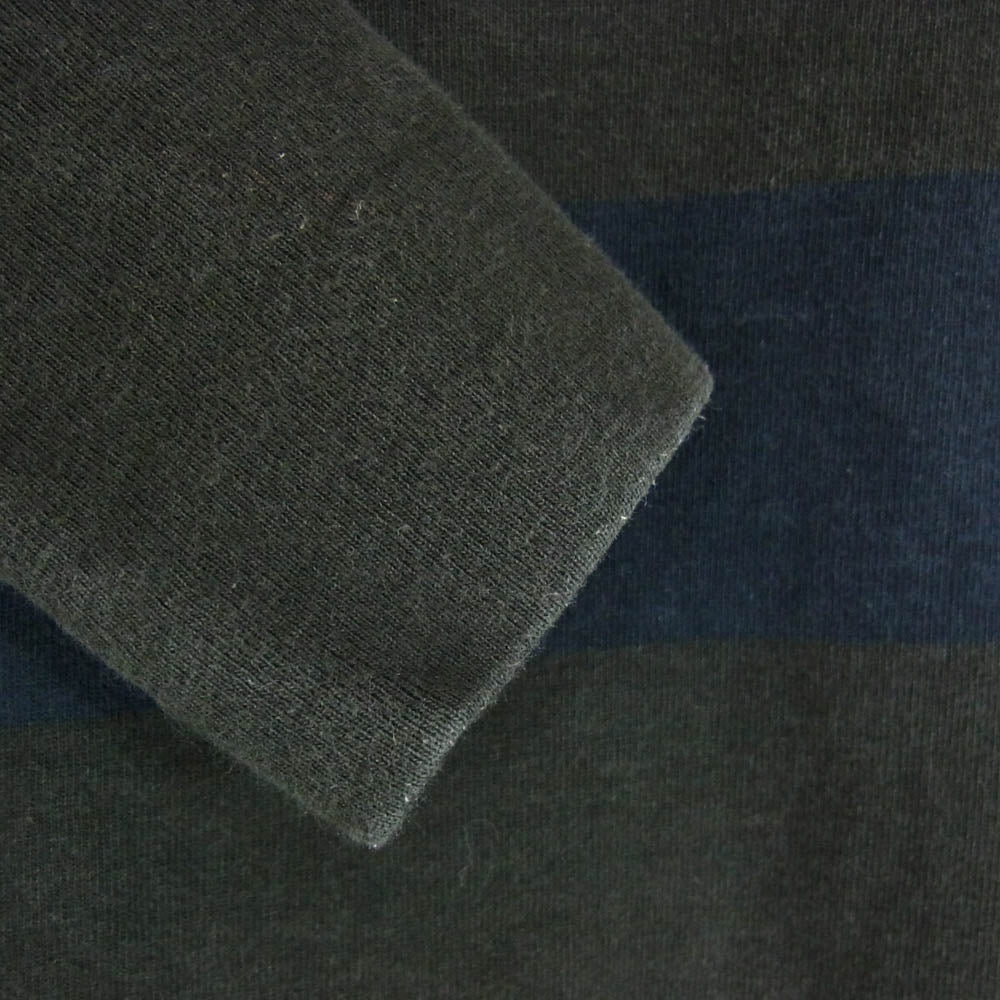 TENDERLOIN テンダーロイン ボーダー Tシャツ 長袖 ネイビー系 L【中古】