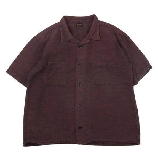 TENDERLOIN テンダーロイン T-BAJA S/S SHT バハ シャツ 半袖 レッド系 XL【中古】