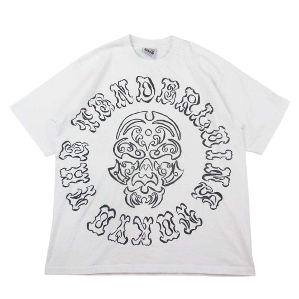 TENDERLOIN テンダーロイン PROCLUB プロクラブ TEE BBS ボルネオスカル プリント Tシャツ 半袖 ホワイト ホワイト系 L【中古】