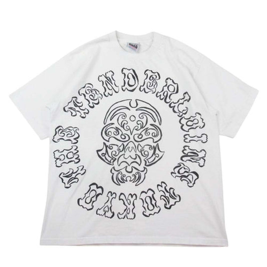 TENDERLOIN テンダーロイン PROCLUB プロクラブ TEE BBS ボルネオスカル プリント Tシャツ 半袖 ホワイト ホワイト系 L【中古】