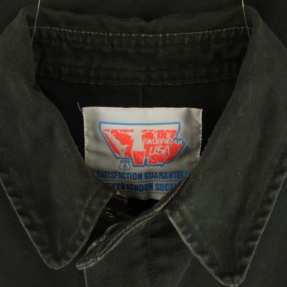TENDERLOIN テンダーロイン 初期 ステーキタグ ワーク ジャケット ブラック系 L【中古】