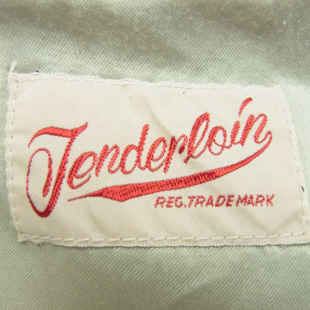 TENDERLOIN テンダーロイン T-SOUVENIR JKT V スーベニア ベロア ジャケット ブラック系 S【中古】