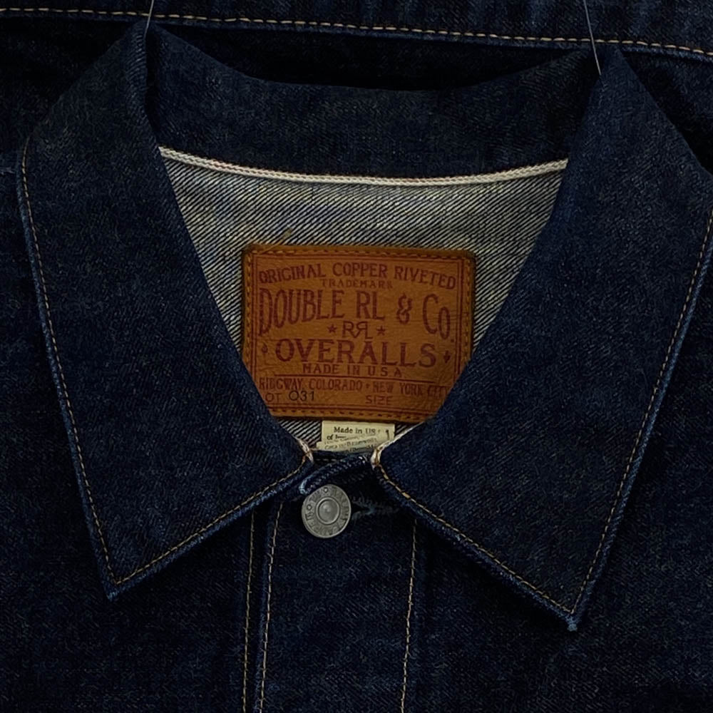 RRL ダブルアールエル 036RB04 USA製 Type 2nd Denim Jacket セカンド デニムジャケット インディゴブルー系 XL【中古】