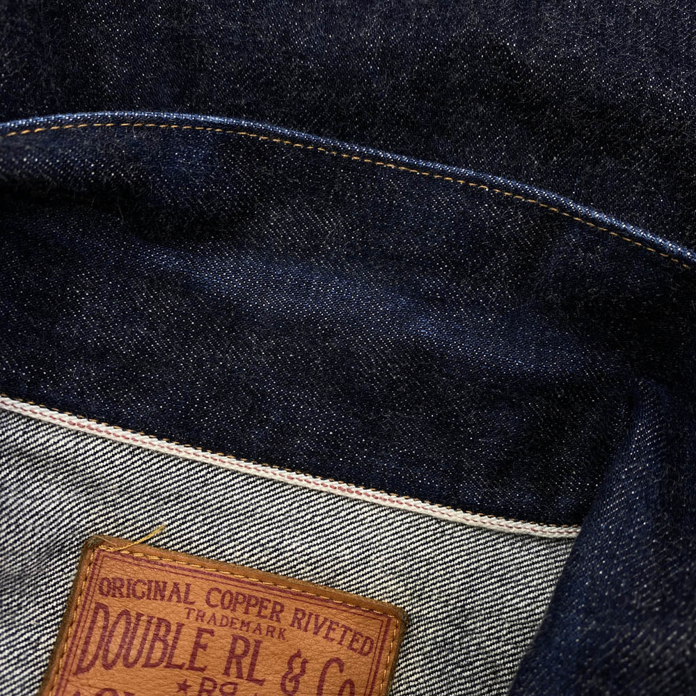 RRL ダブルアールエル 036RB04 USA製 Type 2nd Denim Jacket セカンド デニムジャケット インディゴブルー系 XL【中古】