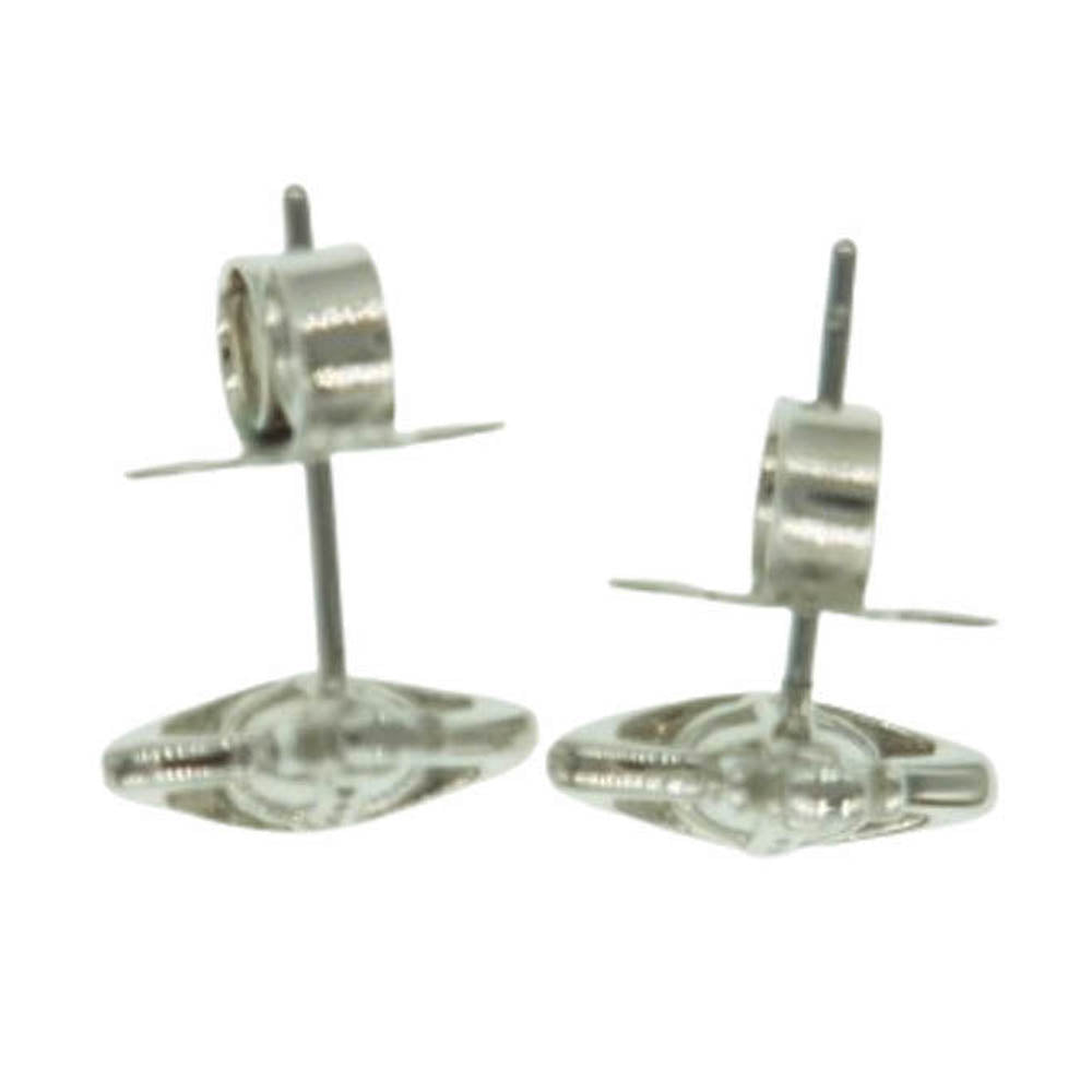 Vivienne Westwood ヴィヴィアンウエストウッド LORELEI STUD EARRINGS  ローレライ スタッド イヤリング ピアス 両耳セット シルバー系【中古】