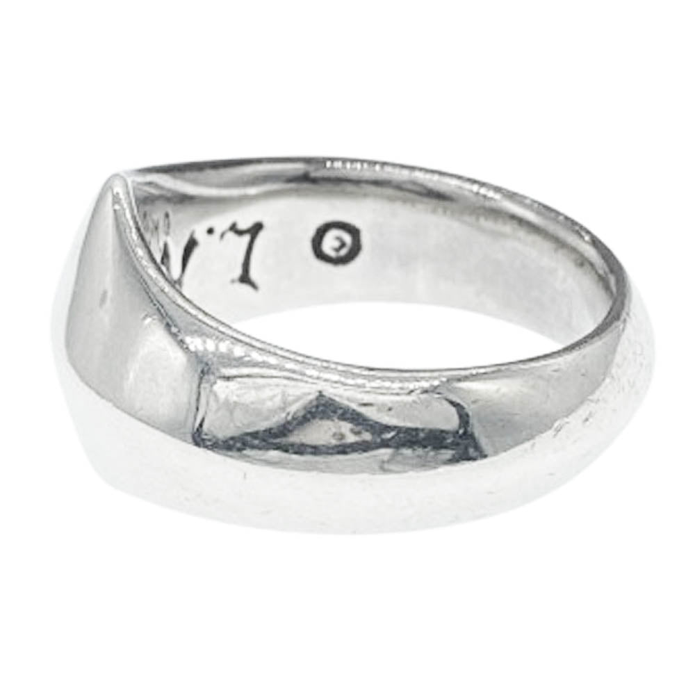 LONE ONES ロンワンズ LEONARD KAMHOUT レナードカムホート Silk Ring シルク リング シルバー系 21号5【中古】