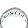 LONE ONES ロンワンズ LEONARD KAMHOUT レナードカムホート Silk Ring シルク リング シルバー系 21号5【中古】