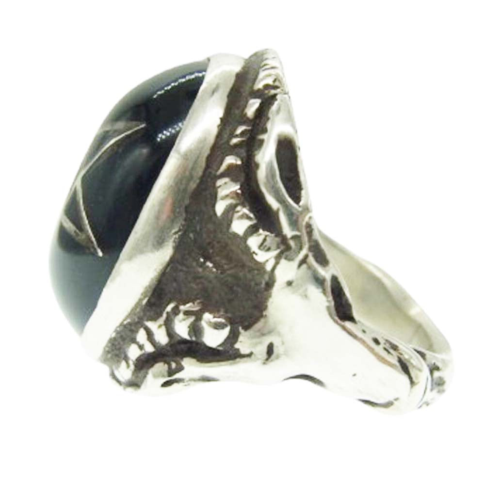 ALEX STREETER アレックスストリーター ANGEL HEART RING エンジェルハート ダークブルー リング 21号【中古】