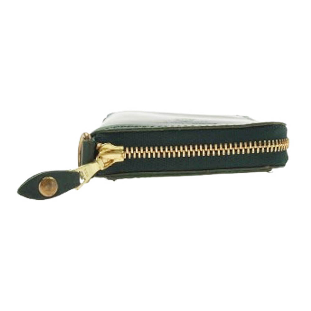 GLENROYAL グレンロイヤル SMALL WALLET BRIDLE LEATHER スモールウォレット フルブライドルレザー ボトルグリーン グリーン系【中古】