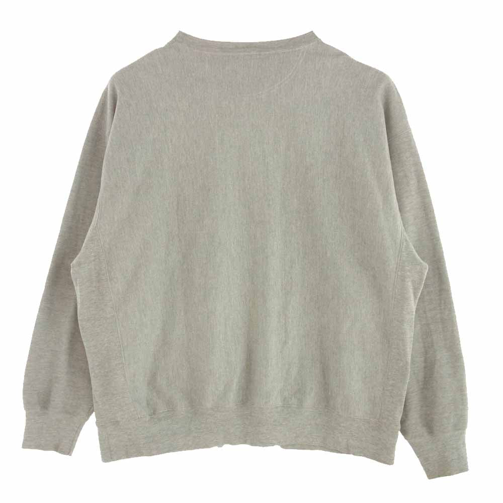 Champion チャンピオン 00s パキスタン製 MARIST reverse weave リバースウィーブ プルオーバー スウェット グレー系 XXL【中古】