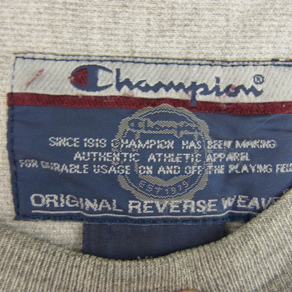 Champion チャンピオン 00s パキスタン製 MARIST reverse weave リバースウィーブ プルオーバー スウェット グレー系 XXL【中古】