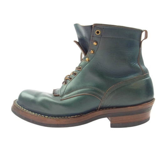 WHITE'S BOOTS ホワイツブーツ 350C Cruiser BOOTS SMOKE JUMPER height 6 クルーザー スモークジャンパー クロムエクセルレザー レザー ブーツ グリーン系 12EE【中古】