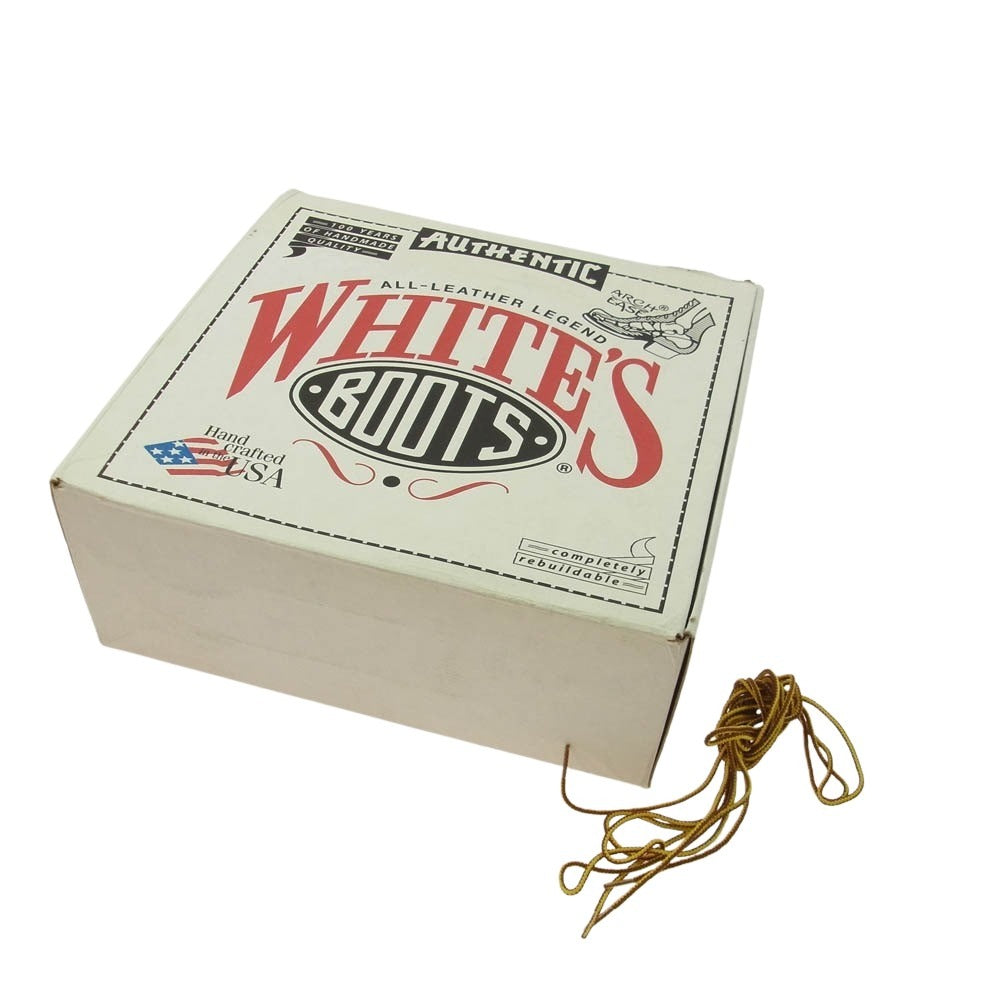 WHITE'S BOOTS ホワイツブーツ 350C Cruiser BOOTS SMOKE JUMPER height 6 クルーザー スモークジャンパー クロムエクセルレザー レザー ブーツ グリーン系 12EE【中古】