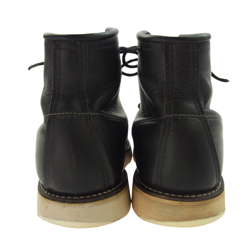 RED WING レッドウィング 8179 6-inch Classic Moc クラシックモック アイリッシュセッター レースアップ ブーツ ブラック系 4E【中古】